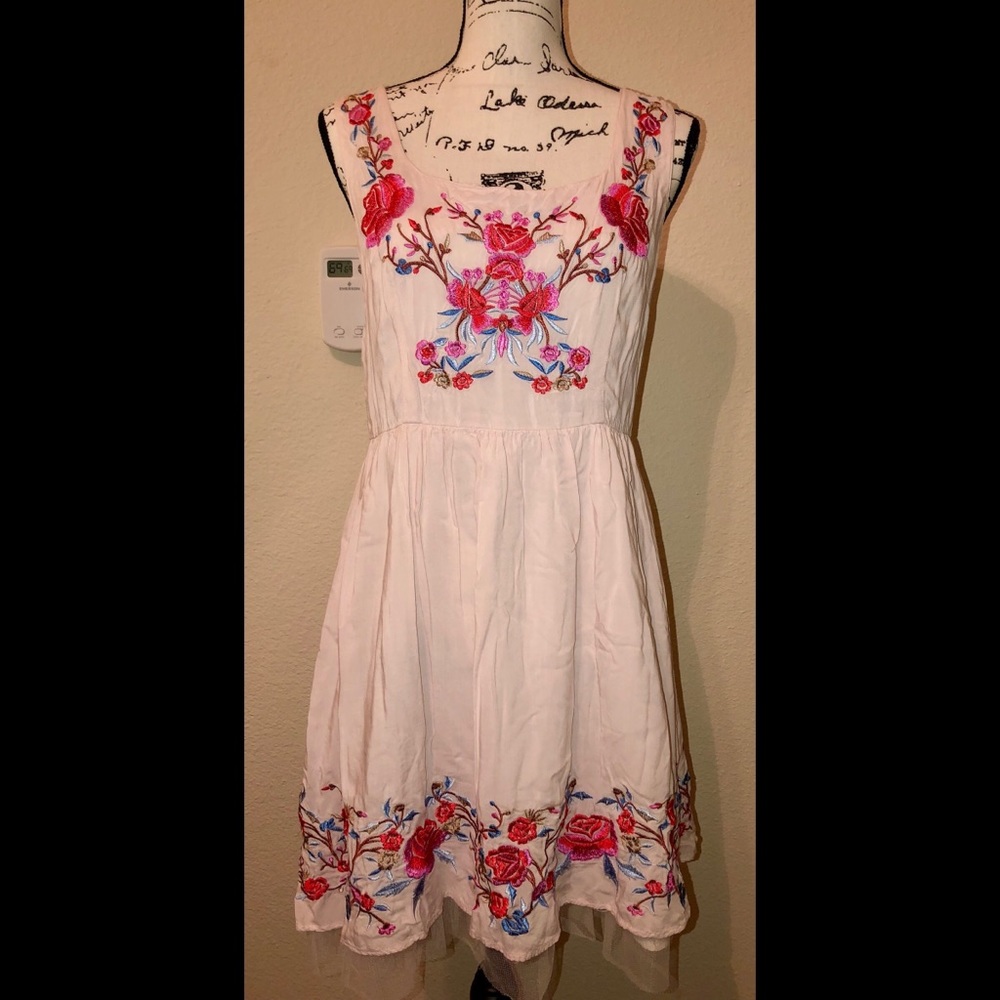 ModCloth Pale Pink Dress